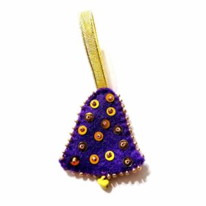 Ornament Craciun – clopotel din fetru