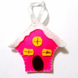 Ornament pentru brad – Casuta lui Mos Craciun