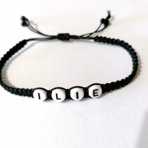 Bratara neagra impletita ILIE